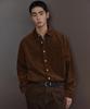 Relaxed 16W Corduroy Shirt [Brown]