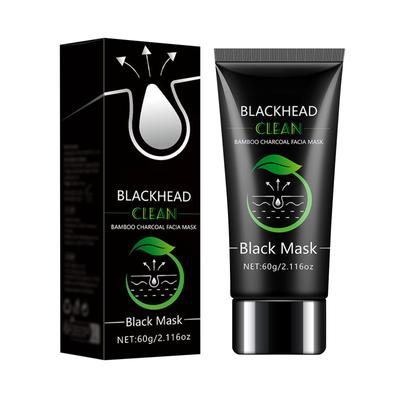 Charcoal Blackhead Removal Cleansing Mask Tear-off Nose Patch Deep Cleansing Nose Mask Shrinks Pores.