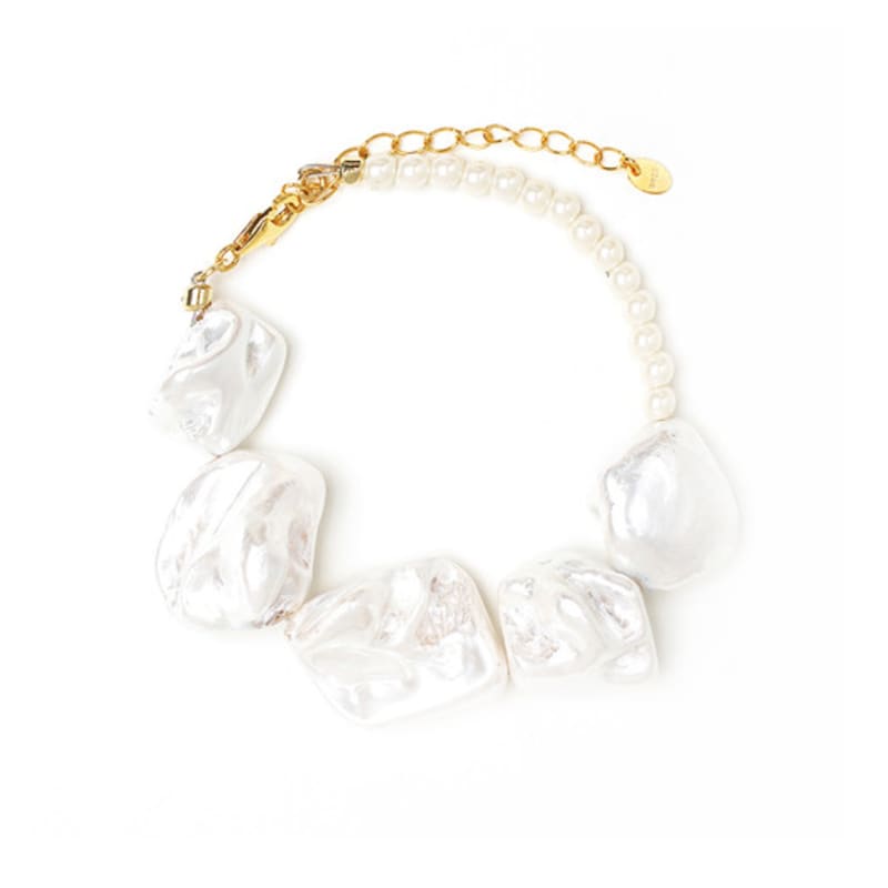 

LAYERMOOD Big pearl half BR gold