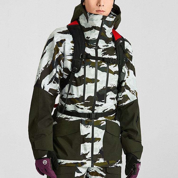 THE NORTH FACE Waterproof, Windproof, And Breathable Windbreaker Jacket Men's Green NF0A5ACH-366