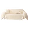 Plush Sofa Towel Full Cover Cloth Cream Wind Anti-Cat Claw White Sofa Blanket High-Grade Thickened Non-Slip Sofa Cover Towel