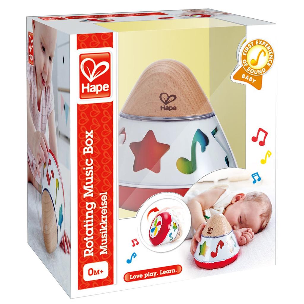 Hape Rotating Music Box E0332A (for Ages 0 and Up)