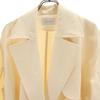 green label relaxing Spring coat 36 Ivory United arrows Women Used