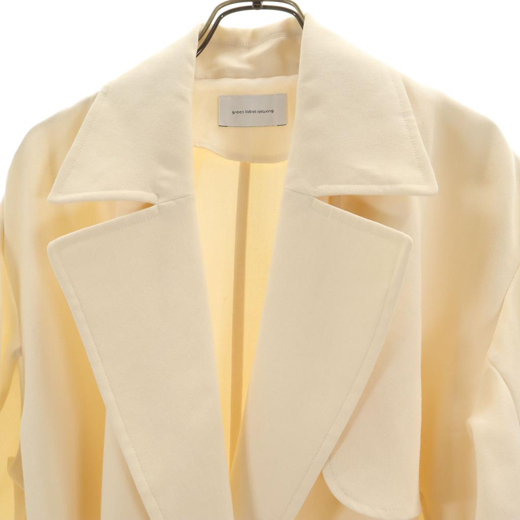 green label relaxing Spring coat 36 Ivory United arrows Women Used