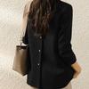Yellow Suit Jacket Women's Autumn Jacket New Casual Korean Style Temperament Blazers