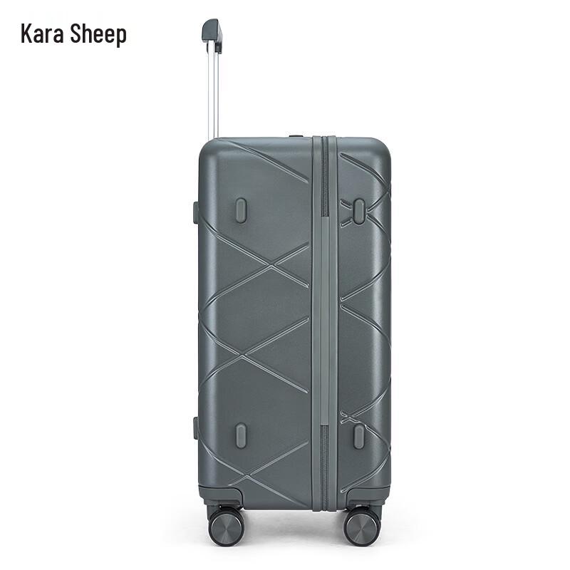 Kalayang CX8121 24-inch Diamond Textured Scratch-Resistant Luggage 24 inch