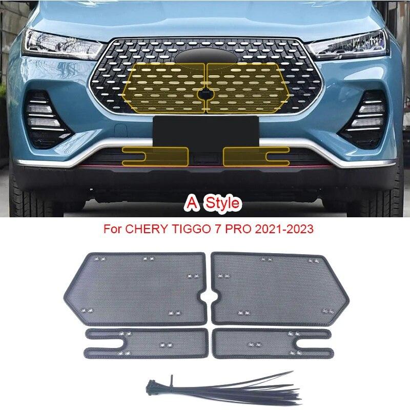 4PCS Car Insect-proof Air Inlet Protection Cover Airin Insert Net Vent Racing Grill Filter For CHERY TIGGO 7 PRO MAX 2020-2025