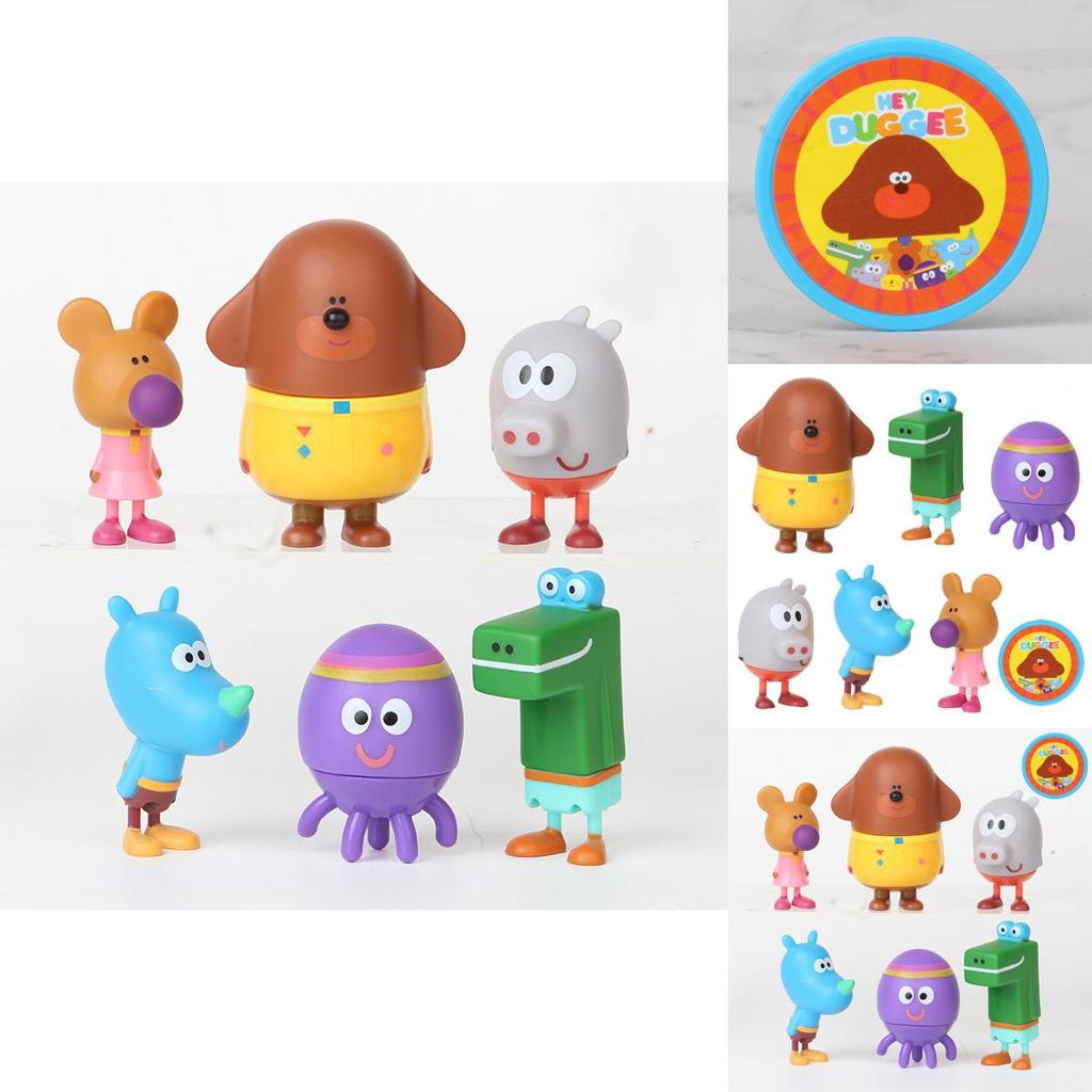 Colorful Hey Duggee Figurine Collection Ideal For Boys And Girls Christmas Gift
