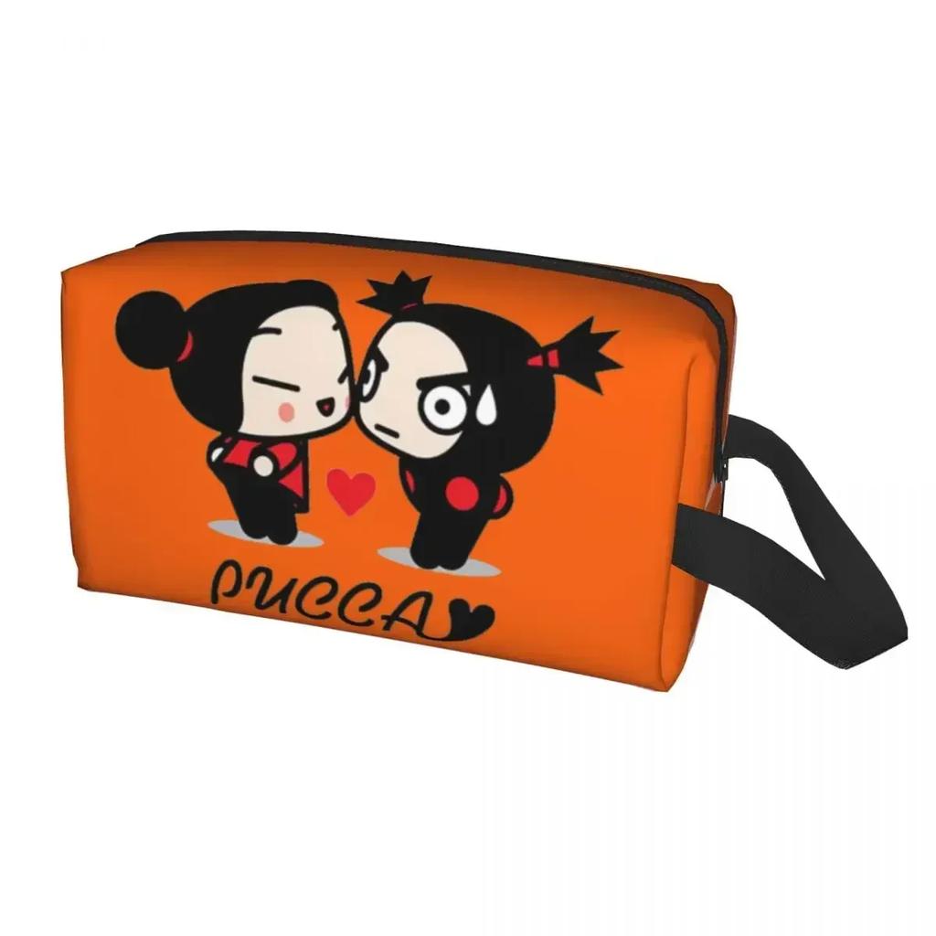 Pucca Kulturtasche Damen Make-up Kosmetik Organizer Damen Beauty Aufbewahrung Dopp Kit Etui