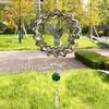 3D Mandala Rotating Wind Chime - Colorful Stereoscopic Spinner for Wall, Garden, or Courtyard Decoration