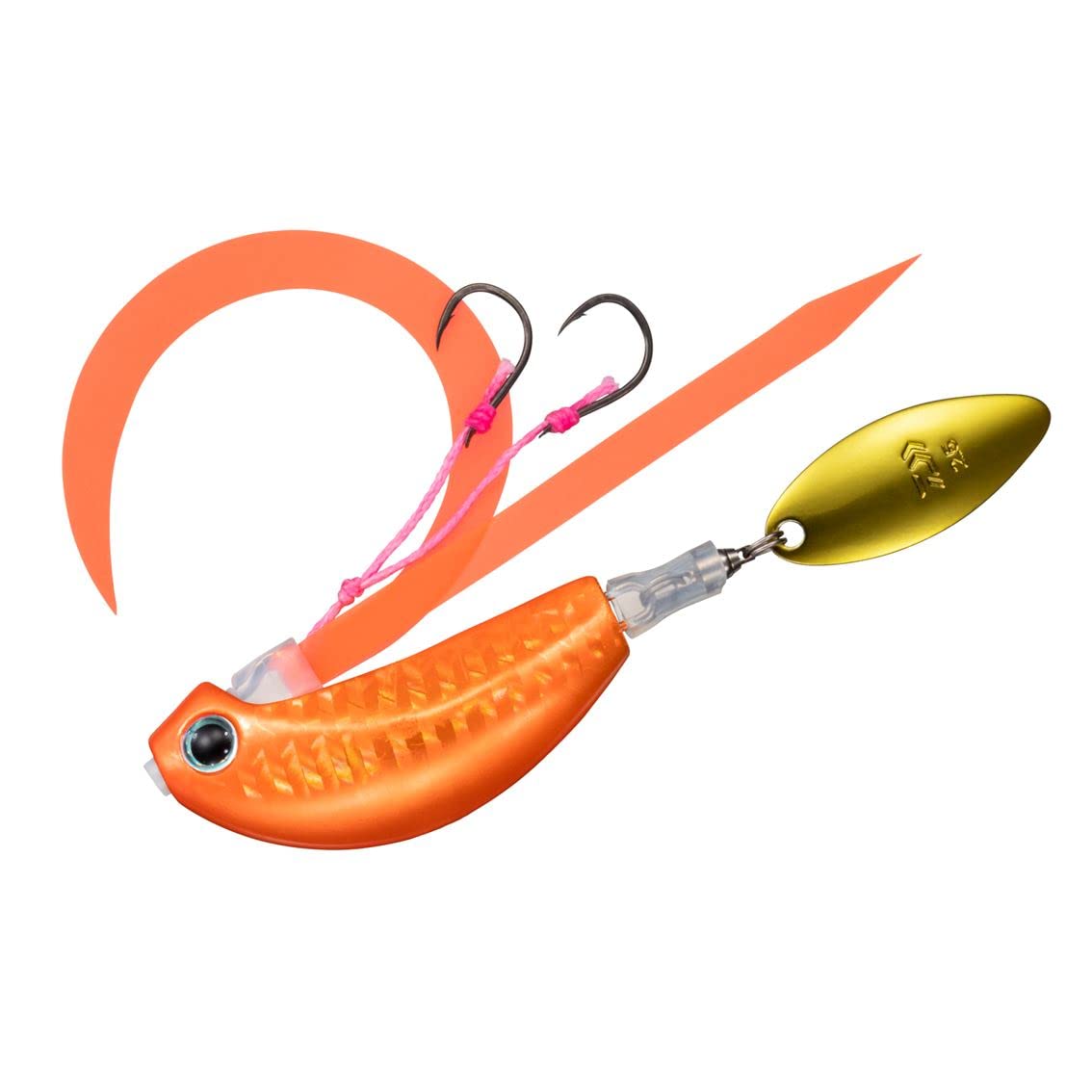 

Daiwa Tai Rubber Benifa Blade Breaker Tamakami 100g PH Benifa Orange