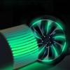 40/20pcs Car Wheel Tire Hub Reflective Strips Car Motor Tyre High Reflective Night Warning Safety Driving Reflector Sticker
