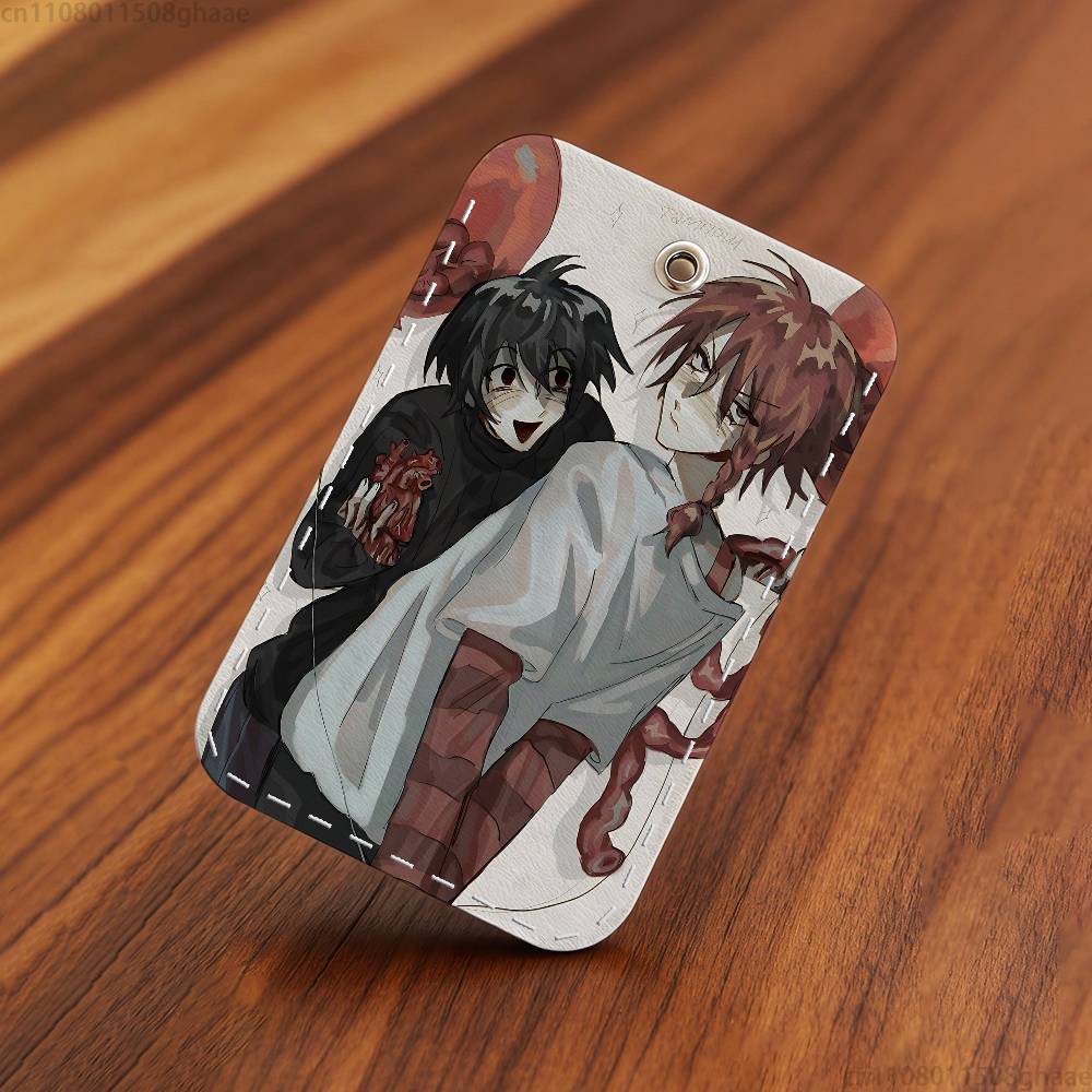 Zeno Remake Anime Personalised Print Card Holder Suitable For Holder Girls Door Card Case Women Badge Holder Keychain