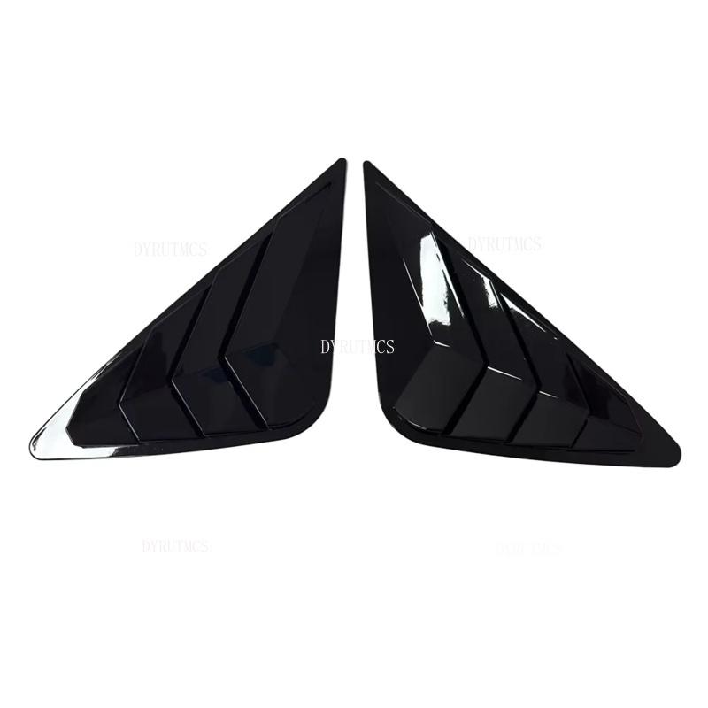 Rear Window Louver Shutter Cover Fit For Hyundai iX35 2010 2011 2012 2013 2014 2015 Side Vent Trim Windshield Car Accessories