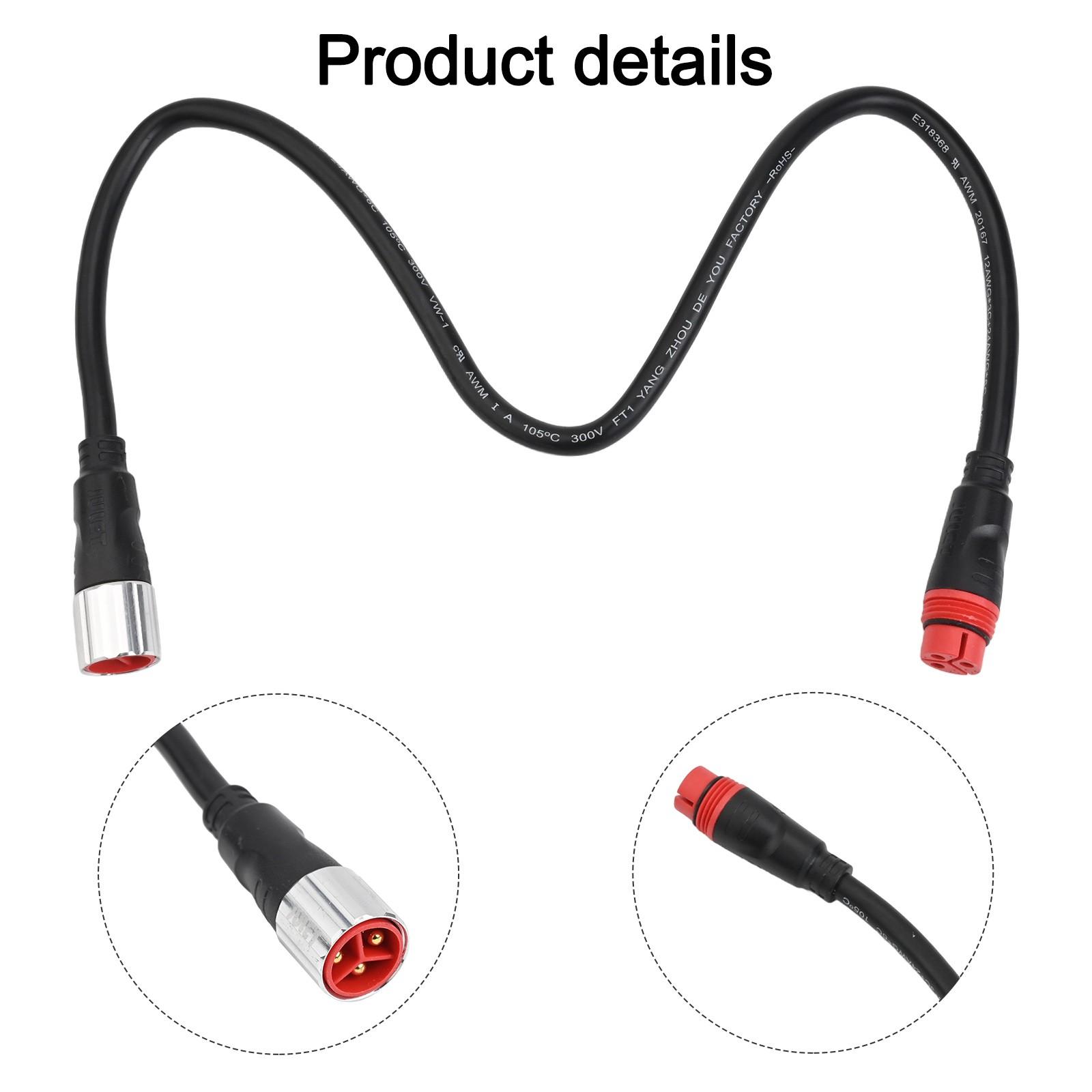 For Bafang E Bike System 50cm Extension Cable Compatible with G062 G063