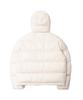 Qt8 Garments Rg Duck Down Heavyweight Hoodie Jacket (Cream)