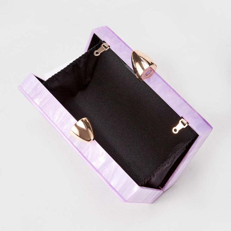 Wedding New Clutch Bag Crossbody Evening Shoulder Starry Pink Acrylic Fashion Tote Woman Bow Luxury 2025 Small Purse Handbags