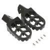 CNC Motorcycle Foot Pegs Non-Slip Footrests Pedals for Segway Surron Talaria Dirt Pit Bike Off-Road Motocross Riding Accessories
