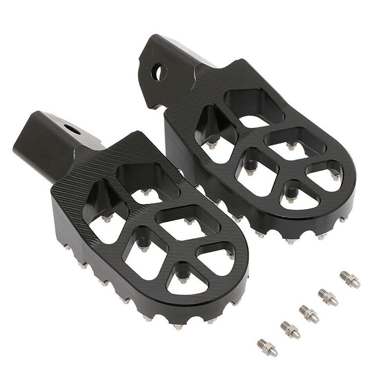 CNC Motorcycle Foot Pegs Non-Slip Footrests Pedals for Segway Surron Talaria Dirt Pit Bike Off-Road Motocross Riding Accessories