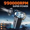 F11 Turbo Jet Blower 990000RPM High Power Air Blower Brushless Motor Turbo Fan Wind Speed 65m/s 8000mAh Violent Air Blower
