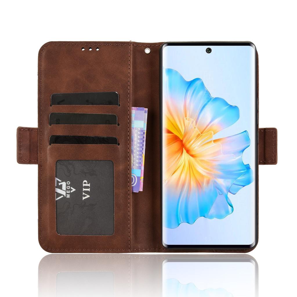 Para FOSSiBOT S3 Pro 4G Funda de Cuero Cubierta Tipo Billetera para Teléfono con Múltiples Ranuras para Tarjetas