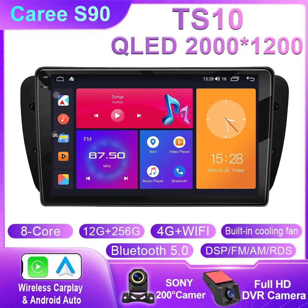 Car Radio For Seat Ibiza MK4 6J 2008-2015 Android Auto CarPlay GPS Navigation Multimedia Bluetooth 4G WIFI Car Head Unit No 2Din