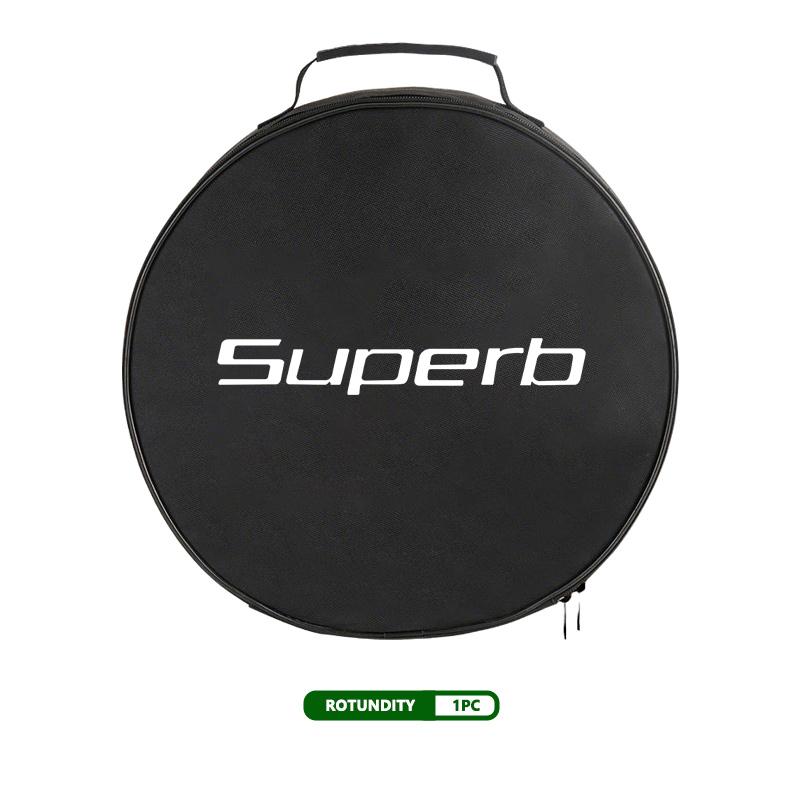 AAAJE1 EV Car Charger Cable Bag Rechargeable Gun Storage Organizer Box For Skoda Octavia A5 A7 RS Fabia Superb Rapid Karoq