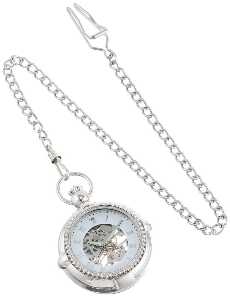 Charles Hubert, Paris Men's Pocket Watch, Mechanical Hand-Wound with Photo Frame, 3847