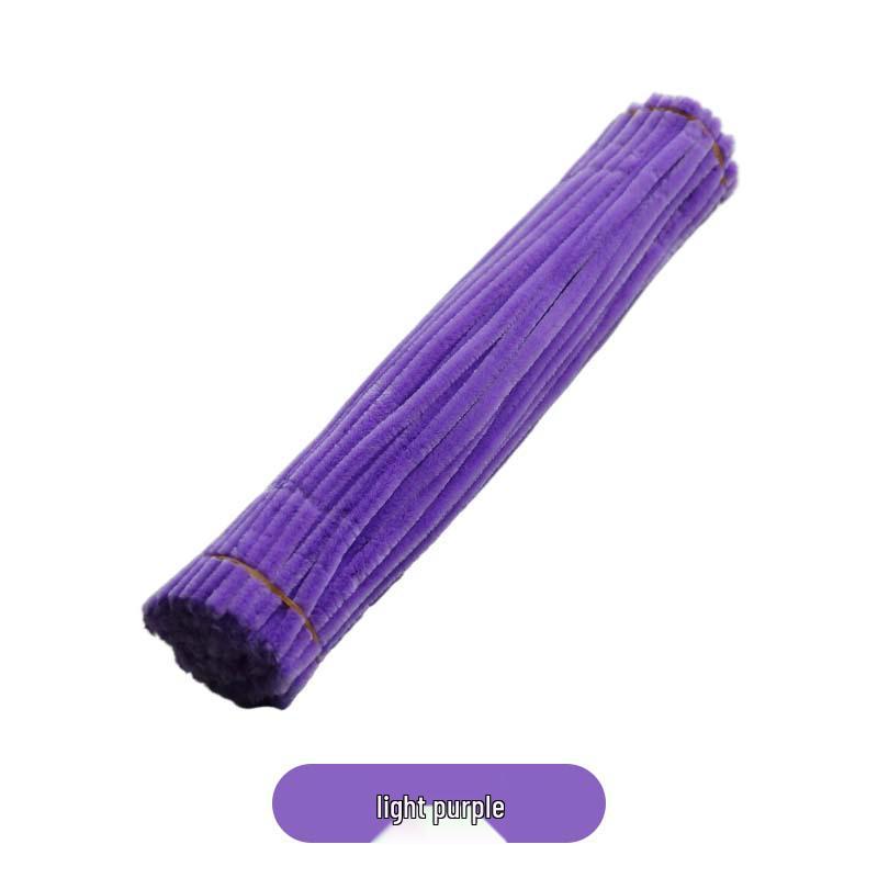 Buntes Chenilledraht DIY-Set: Verschlüsselte, veränderbare Pfeifenreiniger für pädagogische Kinderprojekte