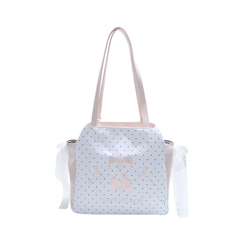 Polka Dot Messenger Bag Cute Animal Cartoon Shoulder Bag Fashion Versatile Casual Backpack 2319₽