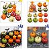 Fake Foam Pumpkin Set 12Pcs/set Colorful Simulated Pumpkins Ornament for Thanksgiving Fall Autamn Table Decoration