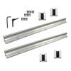 SBR12 400mm Linear Rail 4 SBR12UU Blocks for DIY CNC Mill 2PCS