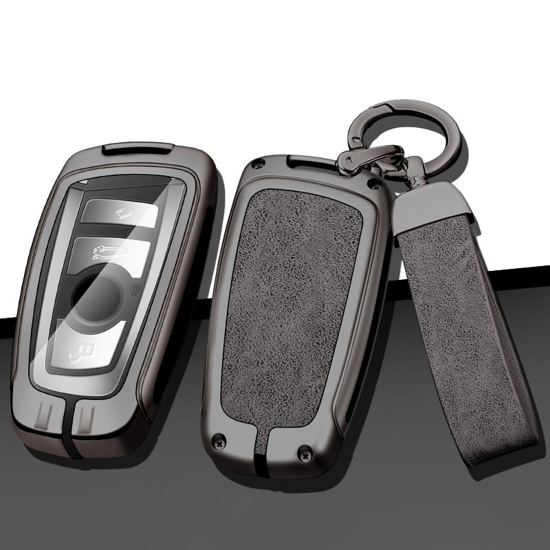Zinc Alloy Leather Car Key Case Shell Cover for Bmw F20 F30 G20 F31 F34 F10 G30 F11 X3 F25 X4 I3 M3 M4 1 3 5 Series Accessories