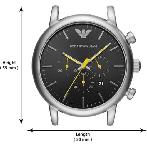 Emporio Armani Men's Silver Watch AR11324