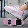 29-40 Children's Four-wheel Sports Shoes Detachable Flat Shoes Children's Skating Roller Skates Shoes for Kids