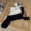 Womens Fashion Lace Mesh Knee Socks Sexy Patchwork Calf Socks Lace Socks for Ladies Decorations Long Fishnet Stockings