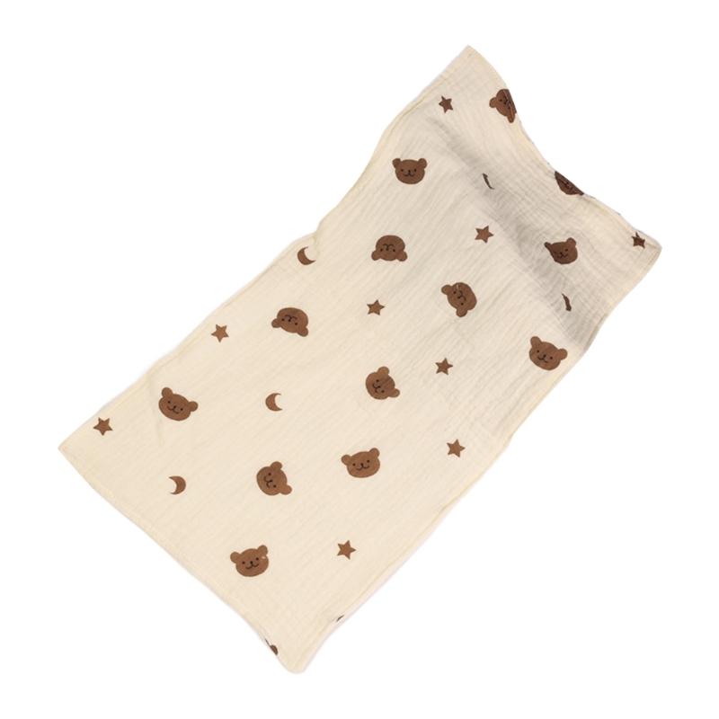 Cotton Face Towel Small Towels Soft & Absorbent Washcloth Multi-pattern Designs Face Towels for Washing & Drying Durable
