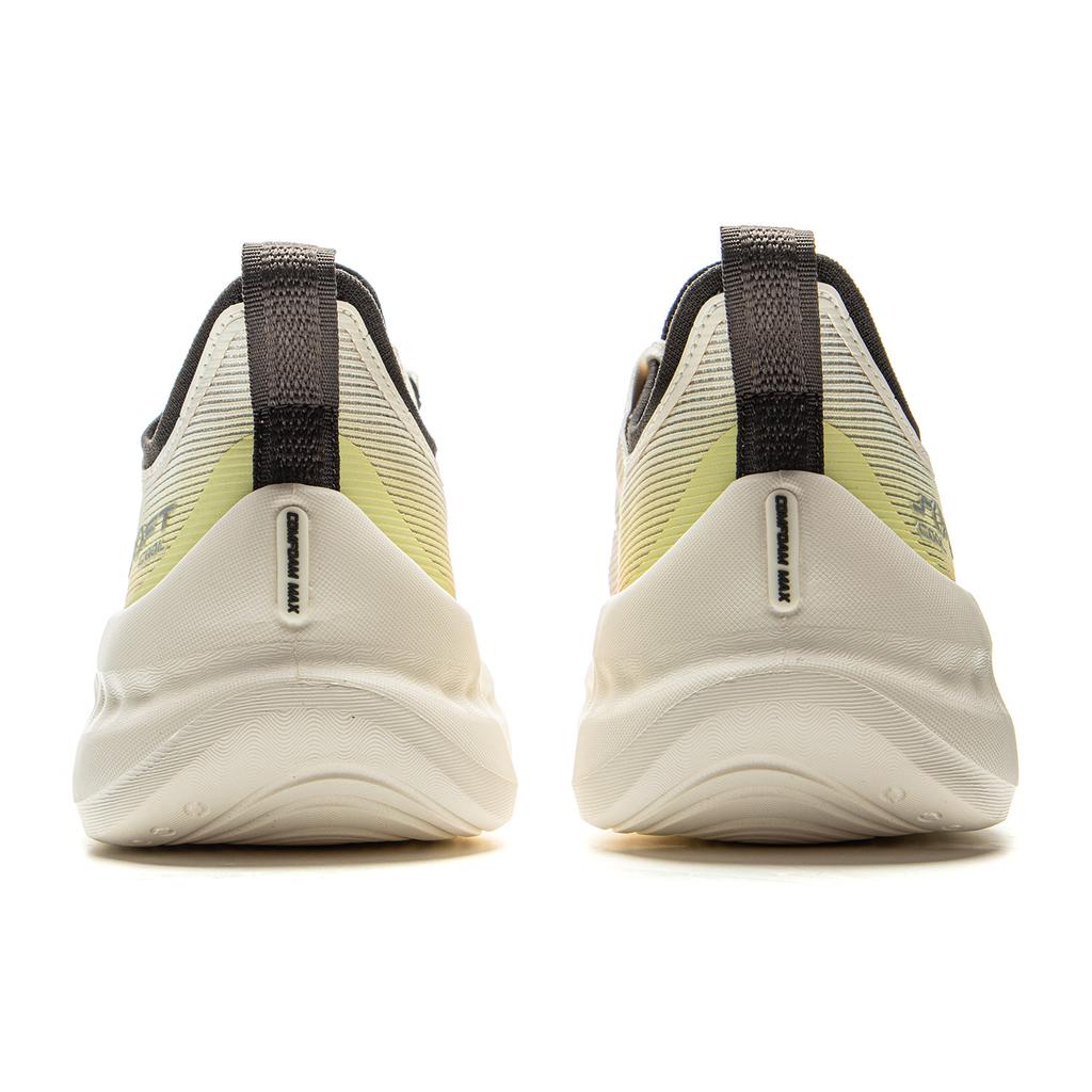 Li Ning Soft Cool 2 Comfortable Thick Sole Shock Absorbing Breathable Lightweight Casual Shoes Men Sneakers White Yellow Orange AGLV009-7