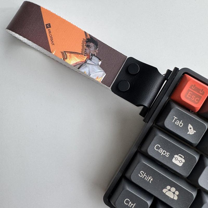 1Pcs Keyboard Ribbon Decorative Strip Customization Magnetic Axis Keyboard Strap Wooting Atk68 Drunkdeer Looting Decor
