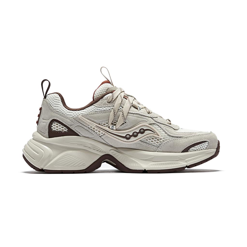 Saucony 2K Cavalry Casual Retro Low-Top Running Shoes Unisex sneaker Beige Brown S79053-11