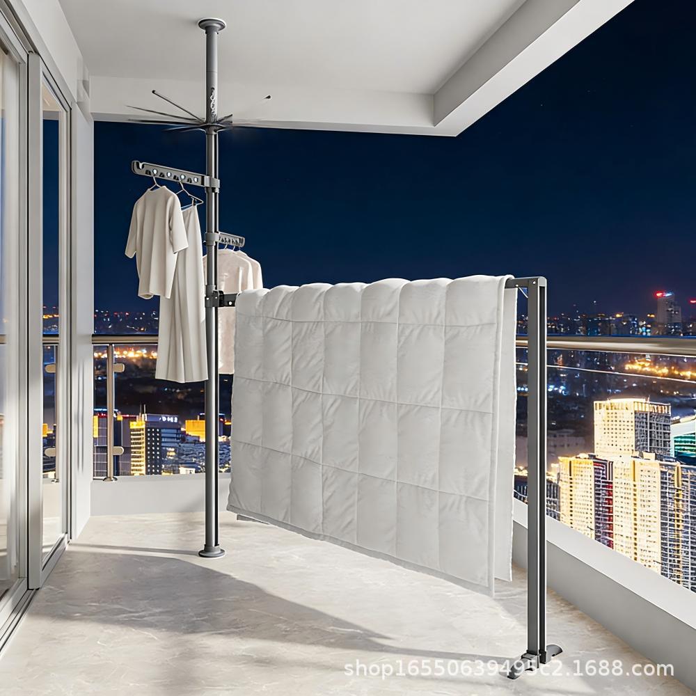 Top-Tier Telescopic Freestanding Clothes Drying Rack for Bedroom 