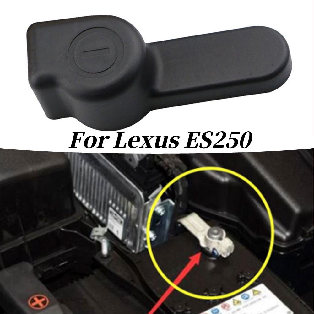 ABS Car Engine Battery Negative Pole Power Batteries Cover Cap for Lexus ES250 Battery Protection Cover Case Accessories