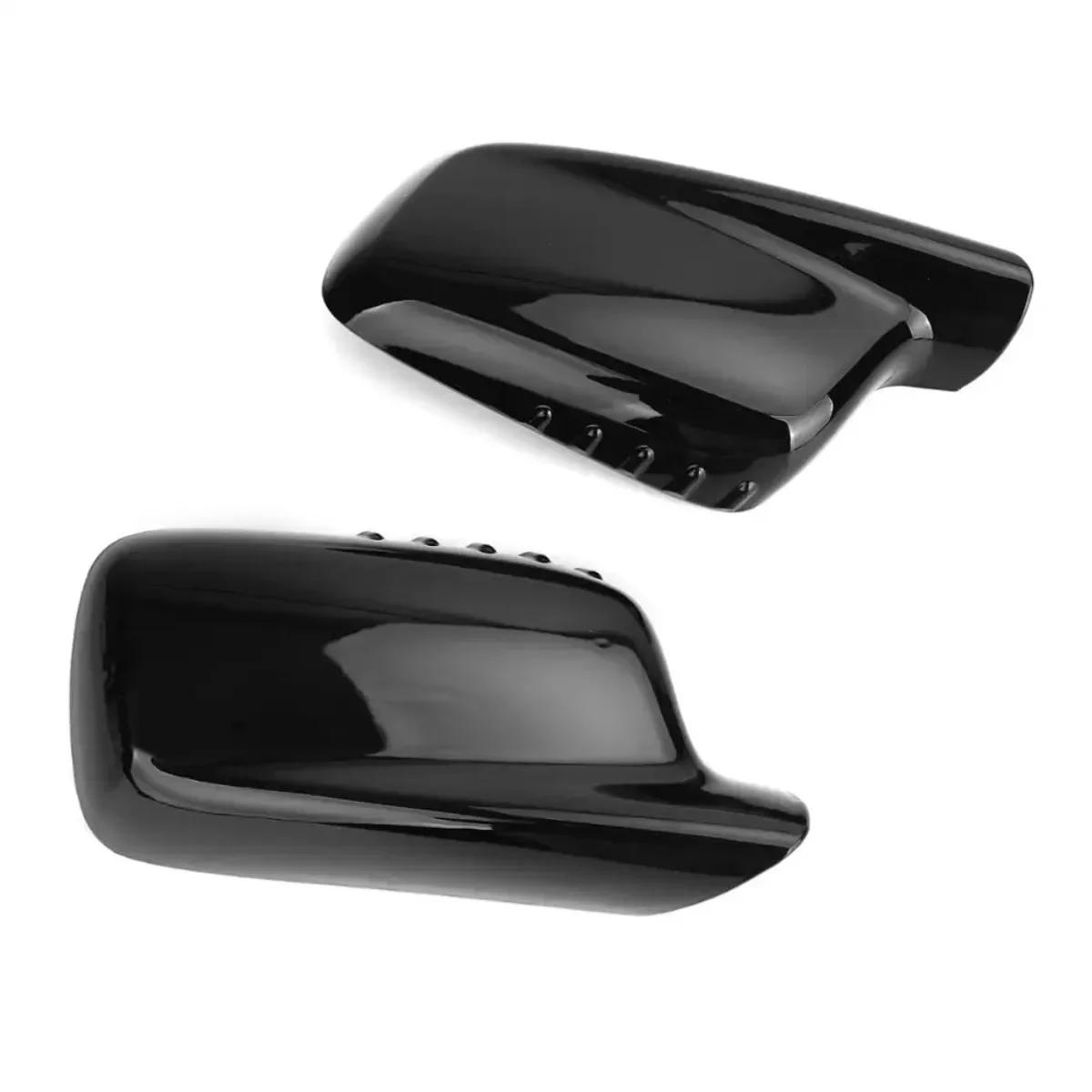 

Pair of side wing mirror cover caps for BMW 7 Series E65 E66 2001-2008 E67 2002-2008 and E46 Coupe mirror cover.