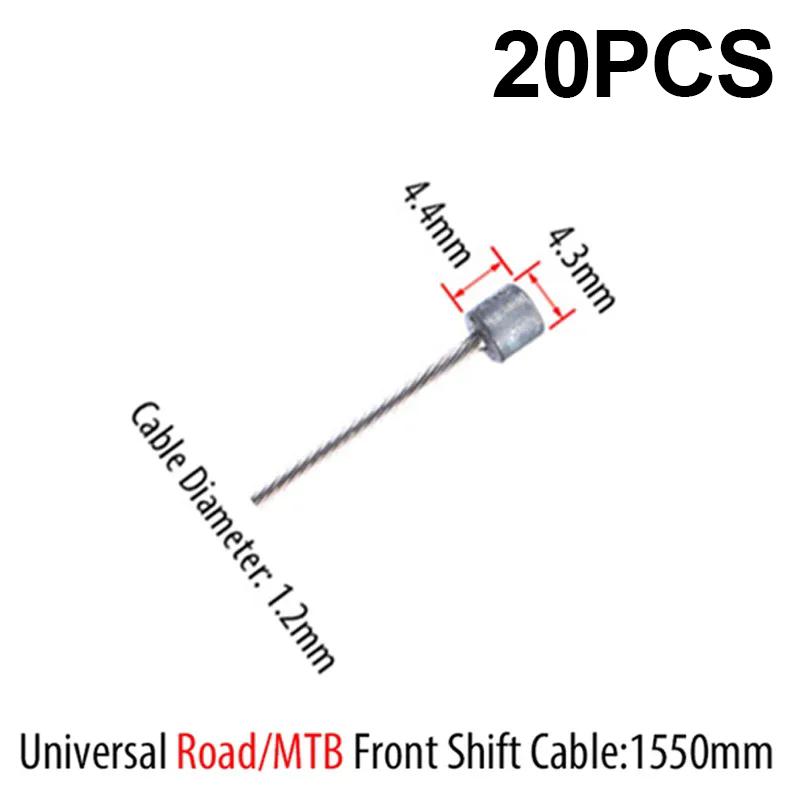 10/20PC Bike Cable Brake/Shift MTB Road Bicycle Cable Line 2100mm 1550mm 1700mm Cycling Brake Shift Wire Shifter Inner Line Part