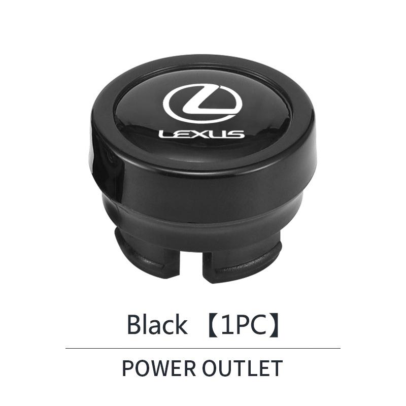 

Car Cigarette Lighter Cover Button Protective Anti Dust Cap For Lexus IS250 Ct200h LS430 LX570 NX300h IS300h RX330 ES300h UX250h