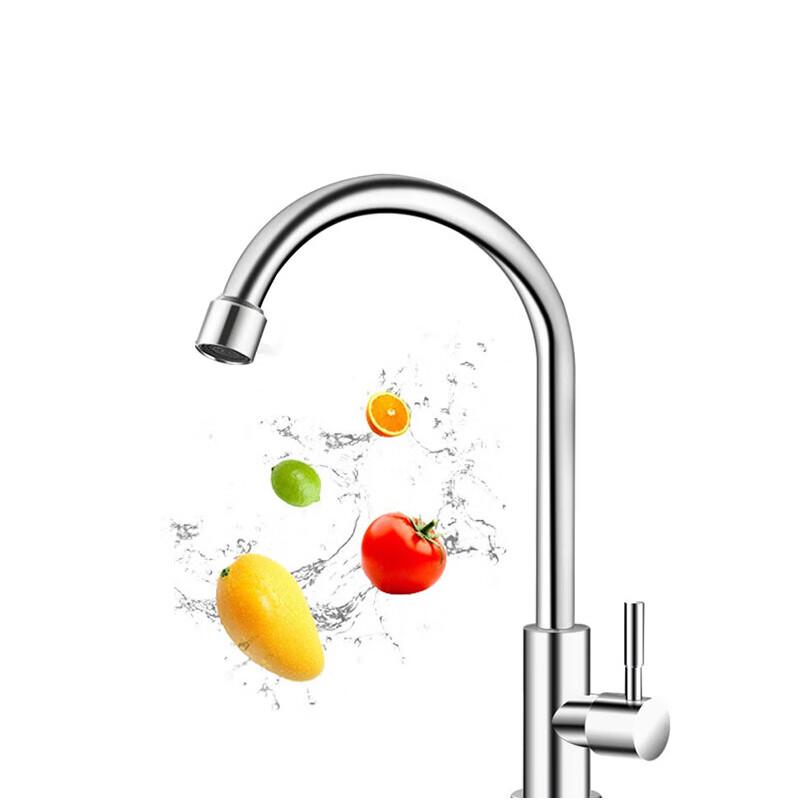 GONGET Однорычажный кухонный смеситель из нержавеющей стали 304 для холодной воды