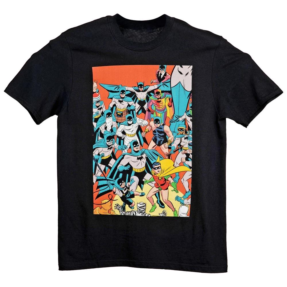 Comics Batunisex Retro Character Collage T Shirt Size S 4xl Gift For Friends