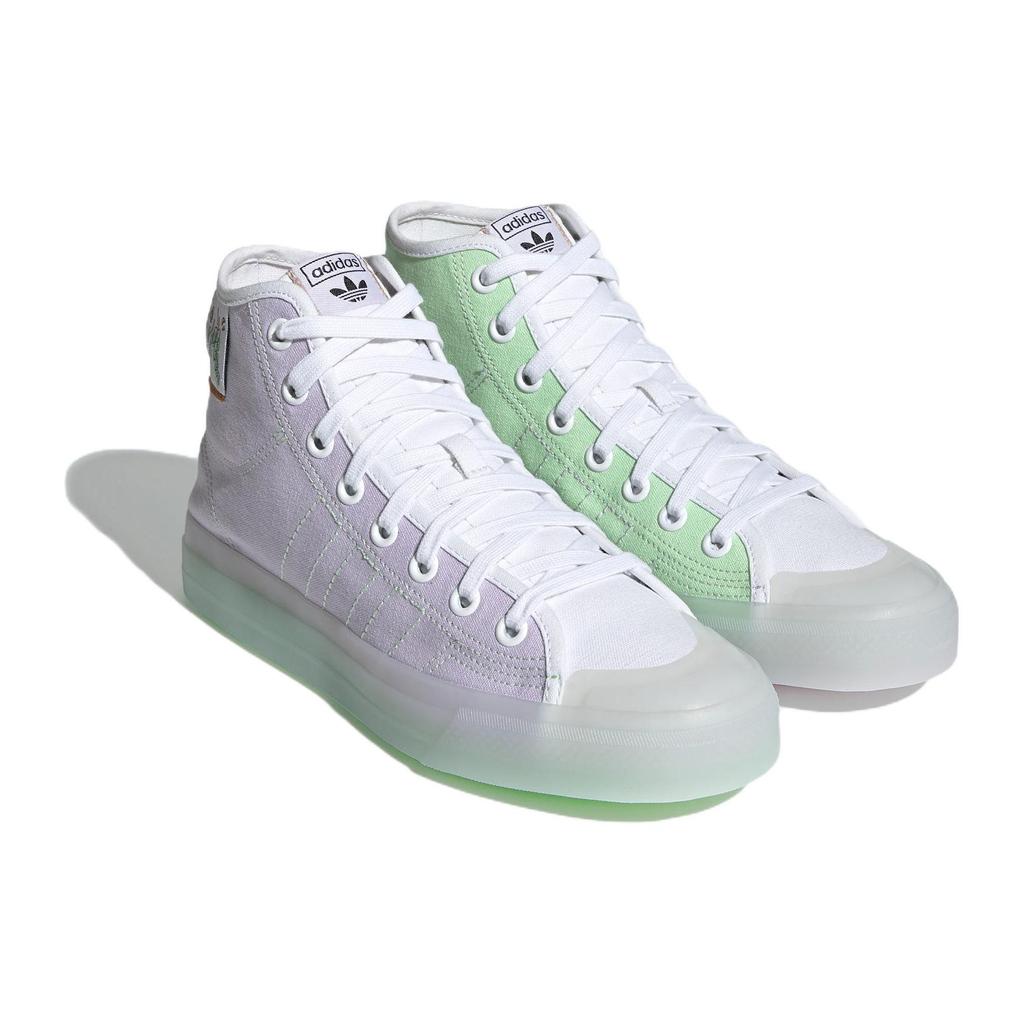 Adidas Nizza High RF Grape Unisex Sneakers Purple Footwear-White Glow-Mint GX2709