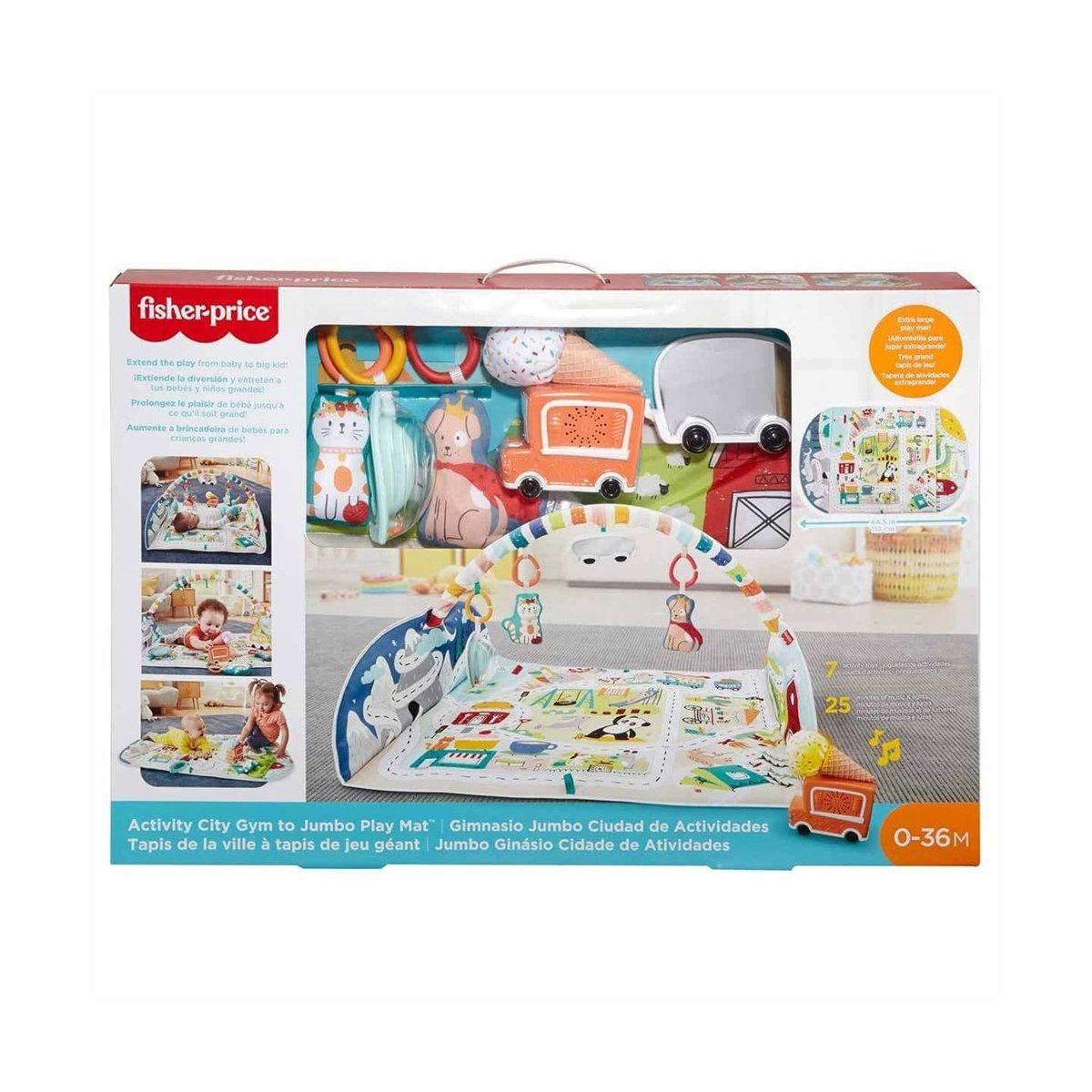 

GJD41 Гимнастический центр Fisher-Price® City Adventure Jumbo™