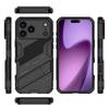 Shockproof Armor Stand Case For iPhone 17 Pro Max Coque iPhone 16 15 14 13 Pro Max Hybrid TPU+PC Hidden Phone Holder Cover